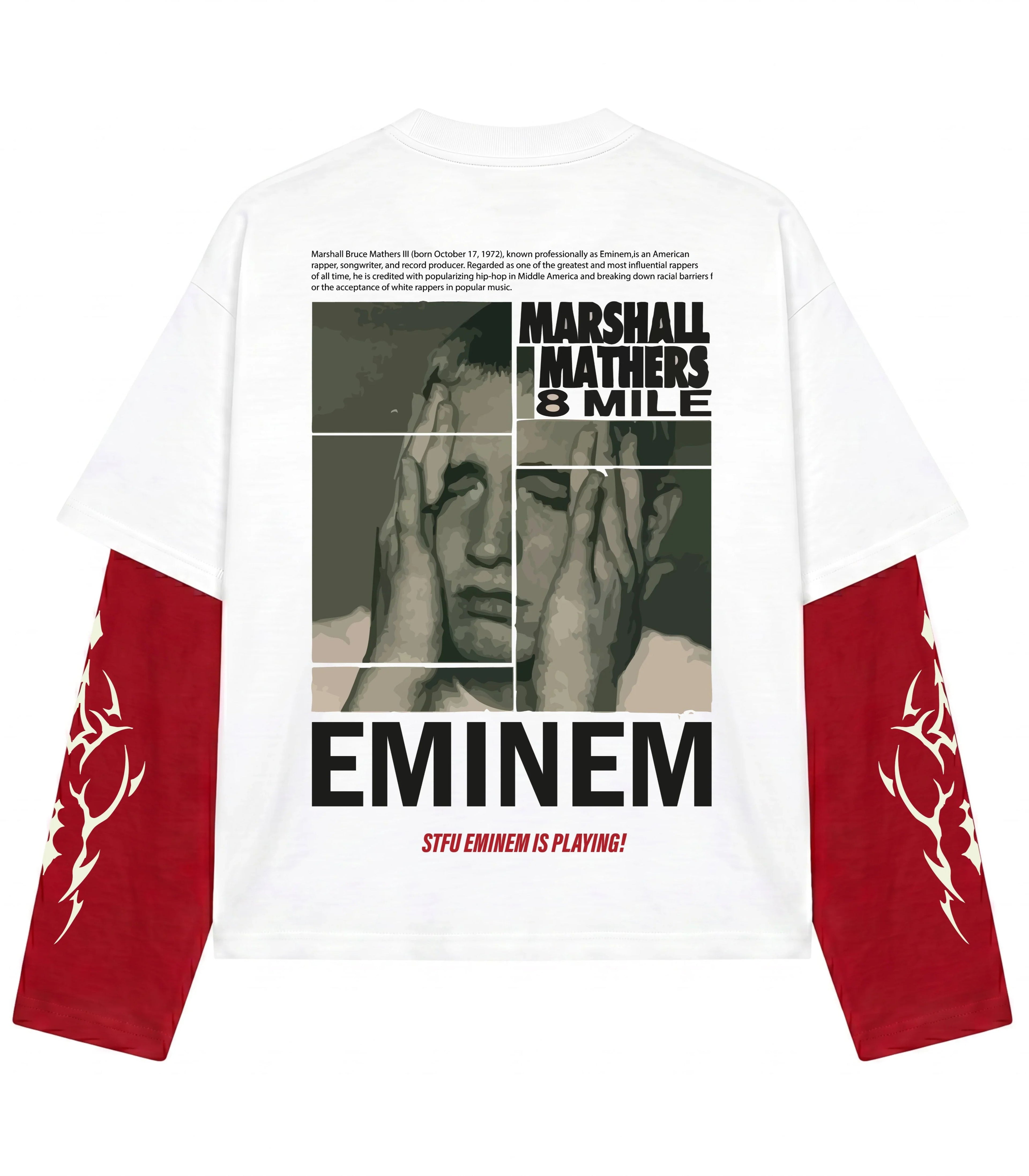Eminem STFU Sessions Oversized T-Shirt By Nocta