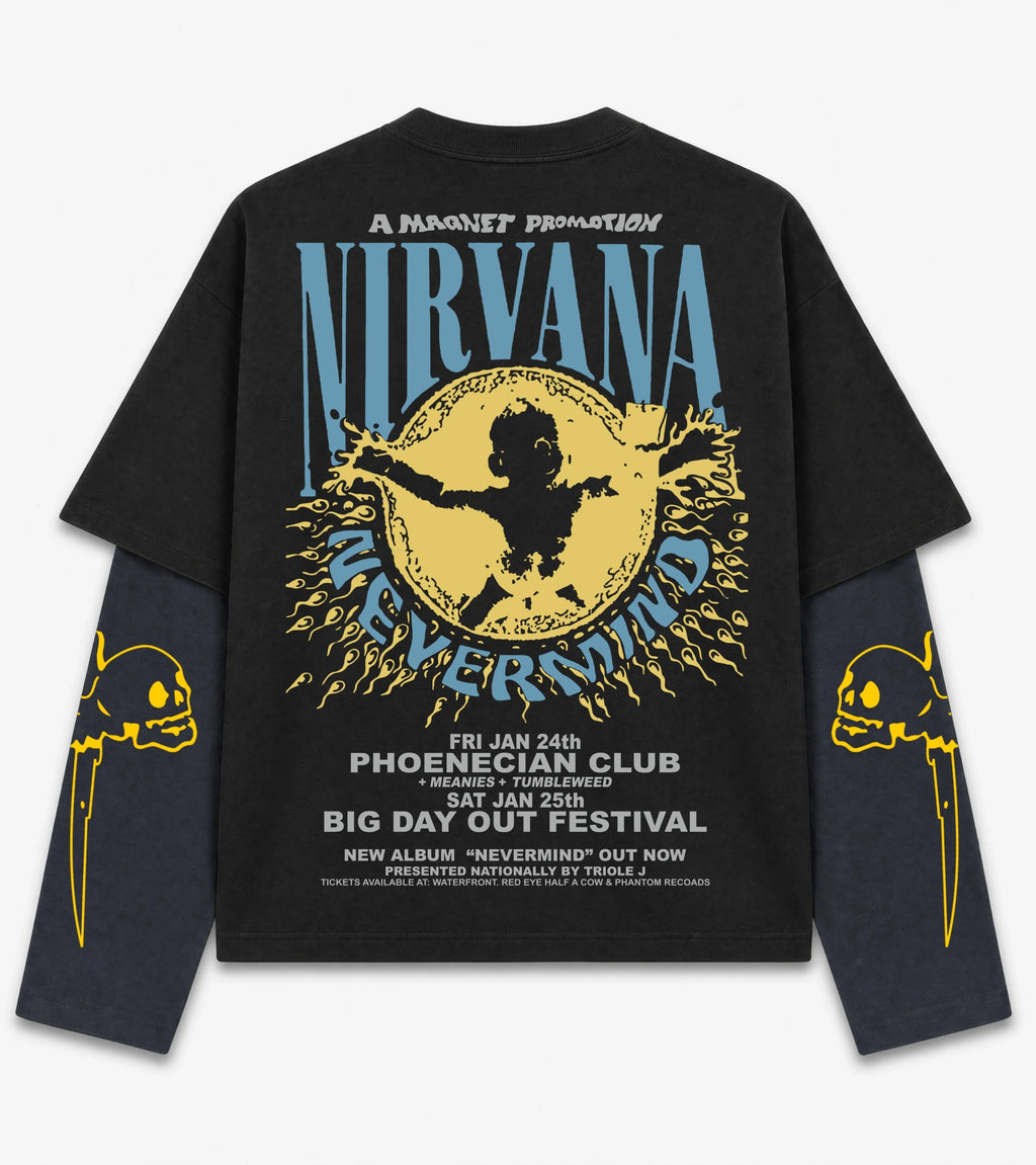 Nirvana Oversized T-Shirt By Noctra