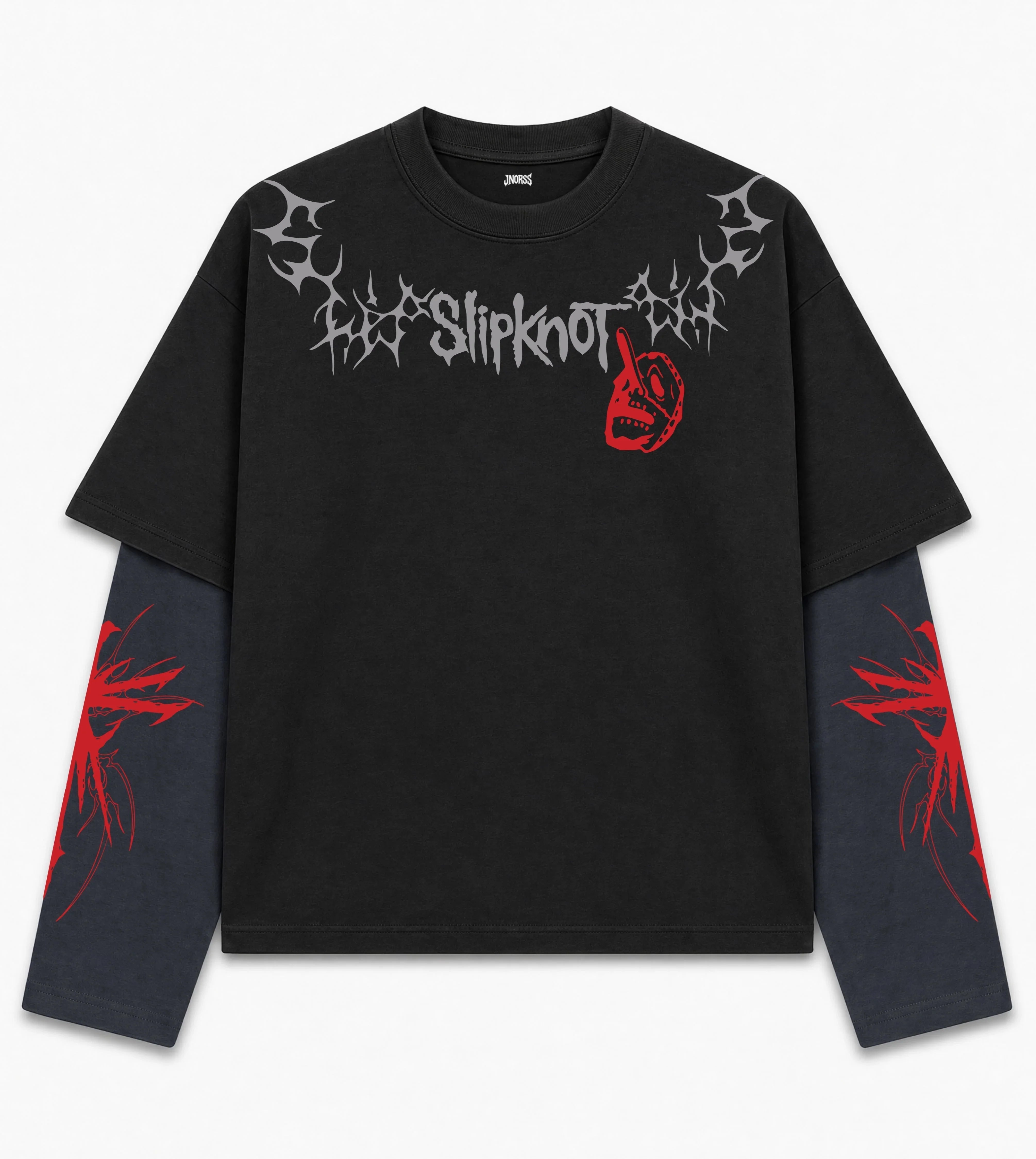 Slipknot Barcode Carnage Oversized Tee – Wear Insane® – Noctra