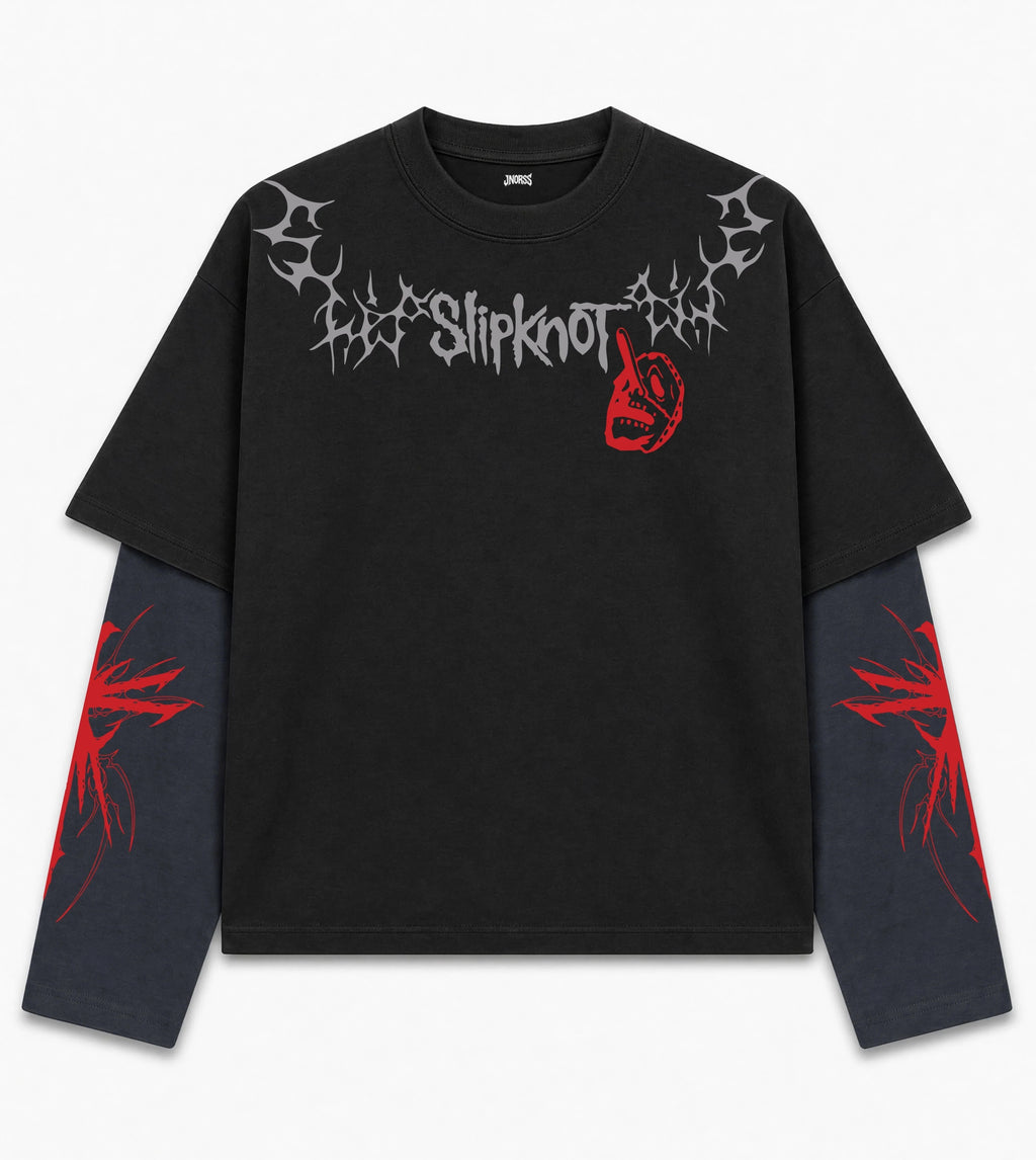 Slipknot – Barcode Carnage Oversized T-Shirt
