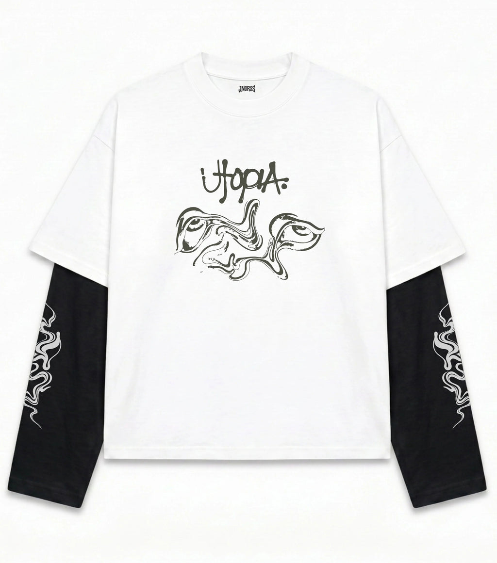 Travis Scott Utopia Chaos Oversized T-Shirt